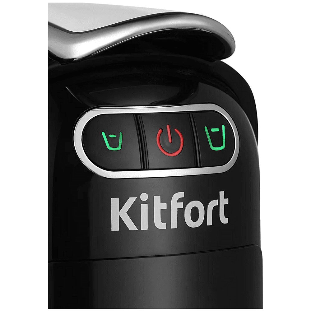 Кофеварка Kitfort KT-7508, черный, серебристый - 4