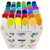 Мелки восковые "Himi Silky Crayon", 36 цветов, ассорти - 4