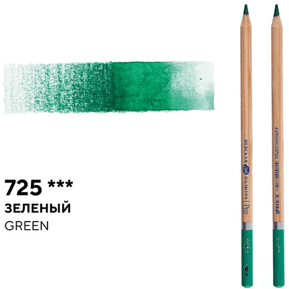 Карандаш акварельный "Белые ночи", 725, зеленый - 2