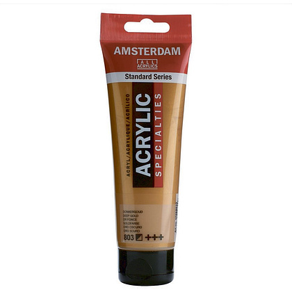 Краски акриловые "Amsterdam", 803 темное золото, 120 мл, туба