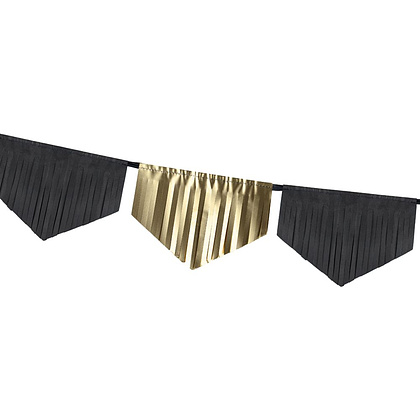 Гирлянда подвесная "Бахрома", разноцветный - 2