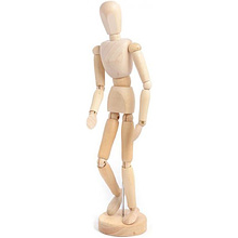 Манекен мужской деревянный "Малевичъ"