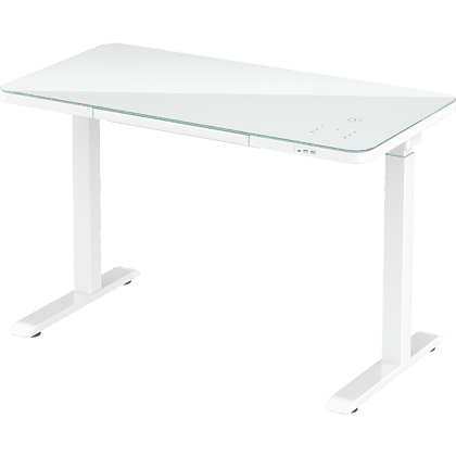 Стол с электроприводом двухмоторный AOKE HOME, белый (AK-GT10-YZF2-W)