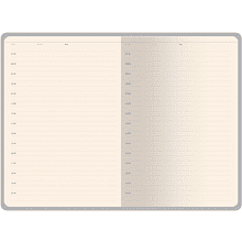 Ежедневник недатированный "Bosforo", А5, 272 страницы, черный