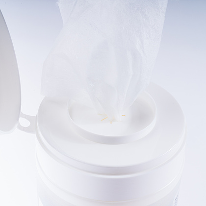 Салфетки чистящие универсальные "Zaubex" в тубе, 100 шт, безалкогольные - 9