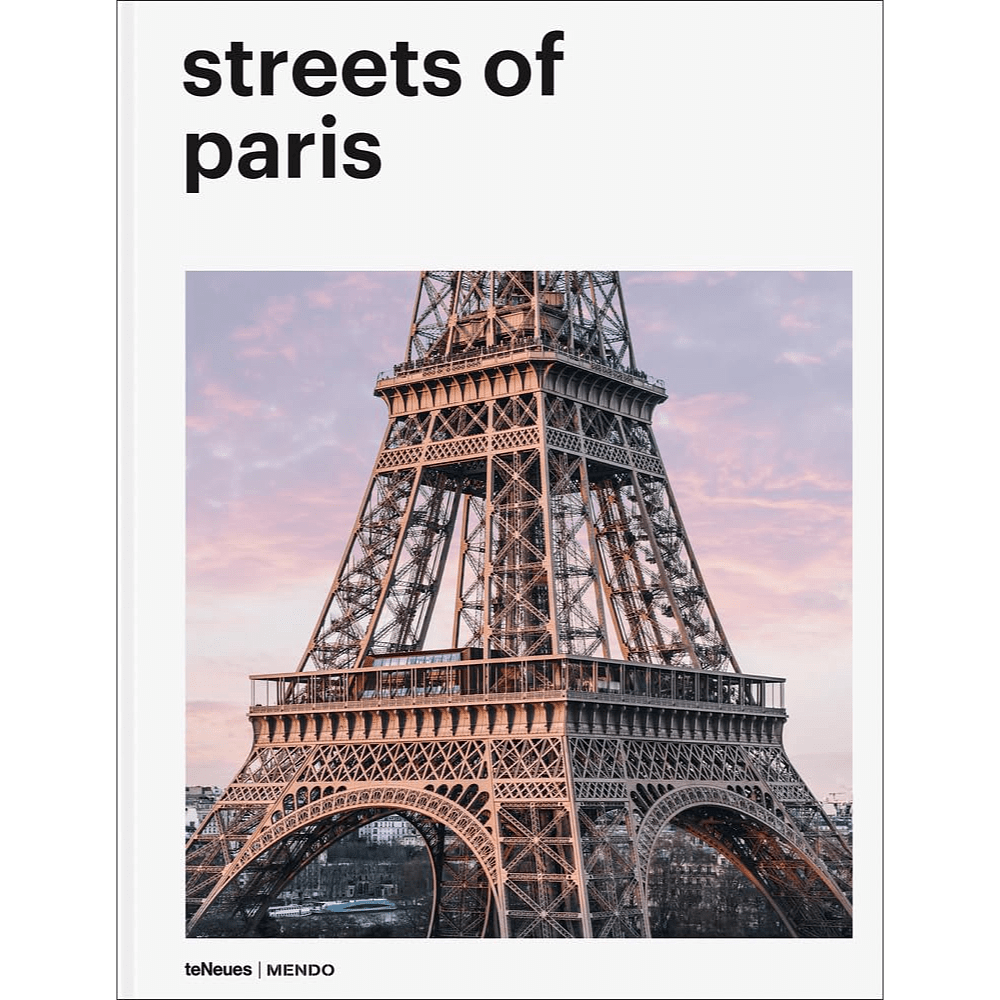Книга на английском языке "Streets of Paris"