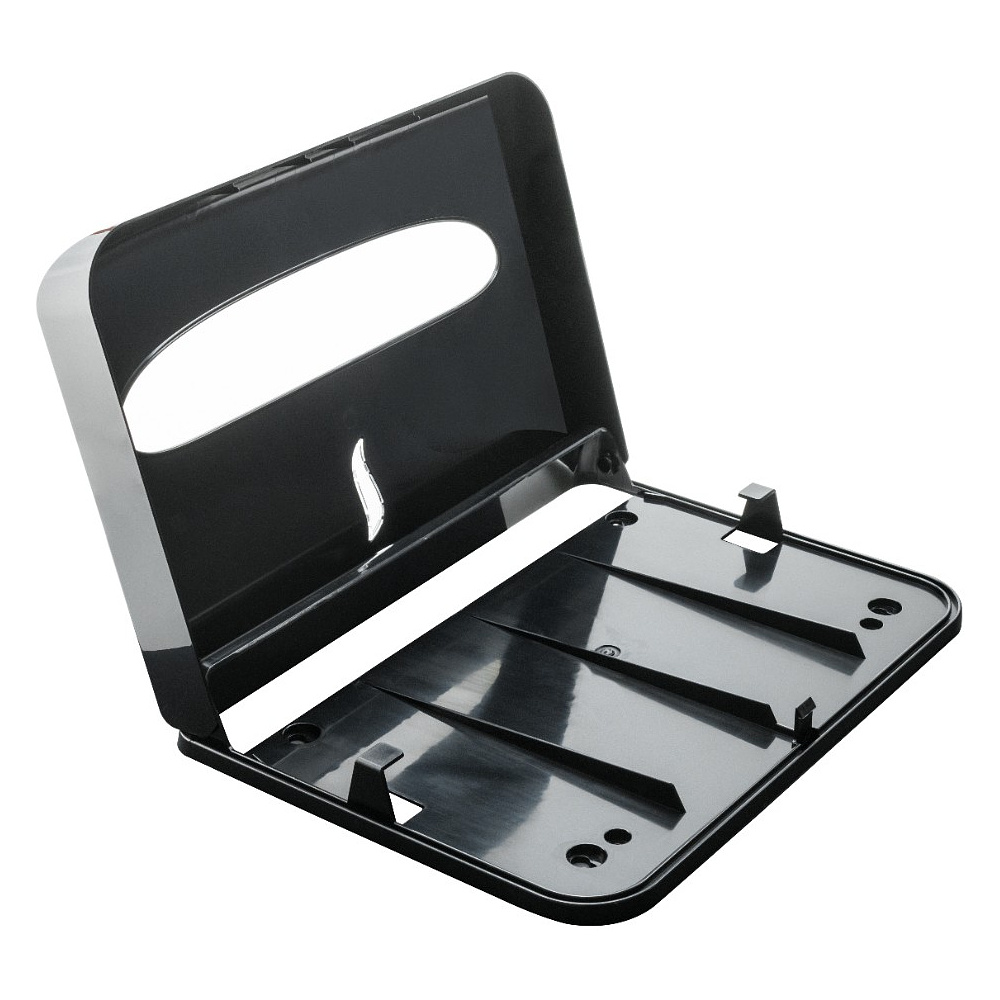 Диспенсер BXG-CD-8009В для бумажных покрытий на унитаз, черный - 3