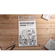 Бумага для рисования "Potentate", 180 г/м2, 27х39 см, натуральный белый