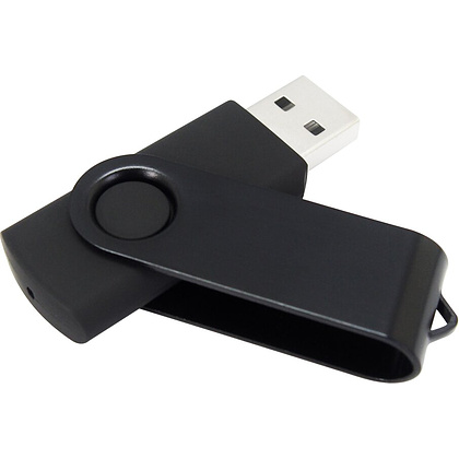 USB Flash накопитель 2.0 16 Gb VDF-008 СС, пластик, металл, черный - 2