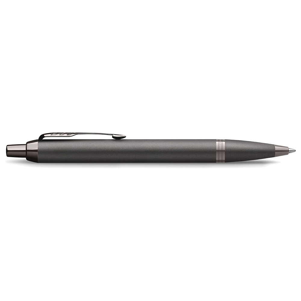 Ручка шариковая автоматическая Parker "IM Monochrome K328", 0,7 мм, серый, стерж. синий - 5