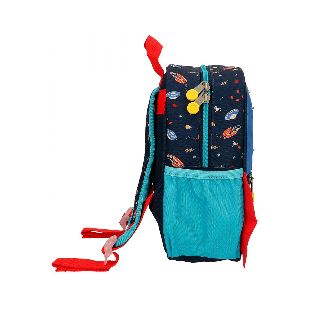 Рюкзак школьный Enso "Outer space" S, синий, черный - 2