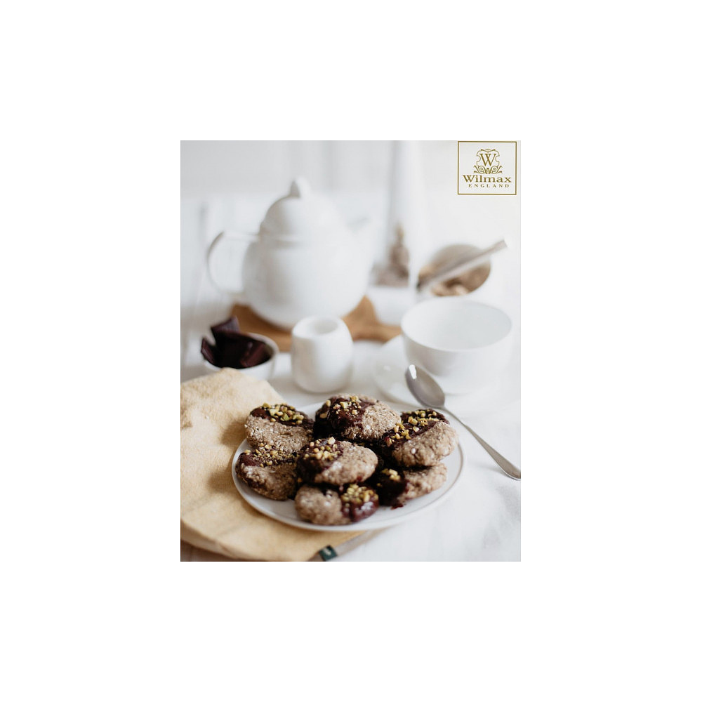 Сахарница-ваза Wilmax "WL-995000/А", фарфор 8,5х9 см, белый - 4