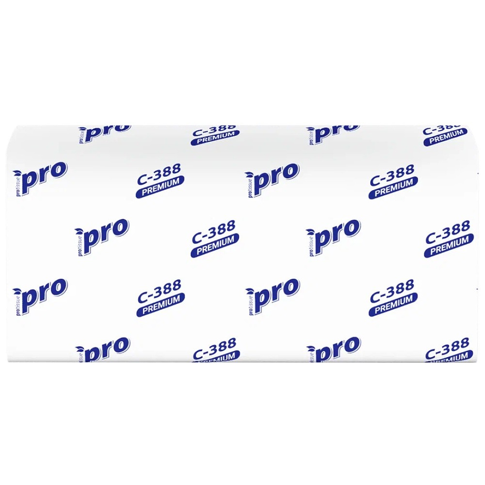 Полотенца бумажные PROtissue, V - сложение, 180 листов, 3 слоя, 100% целлюлоза - 6