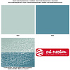 Набор красок декоративных "VINTAGE CHALK PAINT", 100 мл, синие оттенки + кракелюр - 2