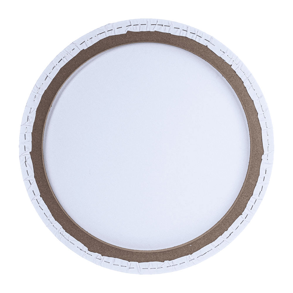 Холст на подрамнике круглый "Сонет", 50 см, хлопок, 280 г/м2, среднее зерно - 3