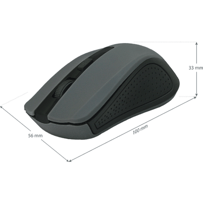 Мышь Defender "Accura MM-935", беспроводная, 800-1600 dpi, серый - 5