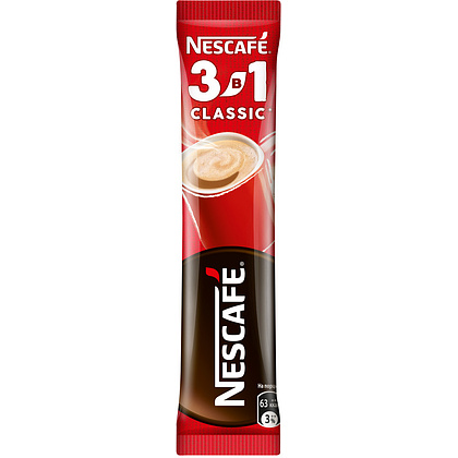Кофейный напиток "Nescafe" 3в1 классик, растворимый, 14.5 г - 12