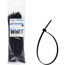 Хомут нейлоновый OnlyPro, 2.5х100 мм
