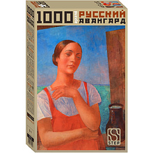 Пазл "Девушка в сарафане"
