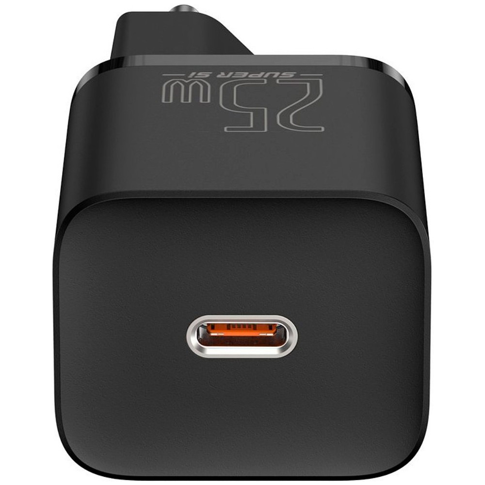 Сетевое зарядное устройство Baseus "TZCCSUP-L01", Super Si Quick Charger Type-C 25W, черный - 5