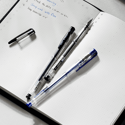 Ручка гелевая "Every", 0.5 мм, прозрачный - 8