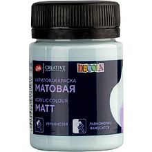 Краска акриловая матовая "Декола", 50 мл