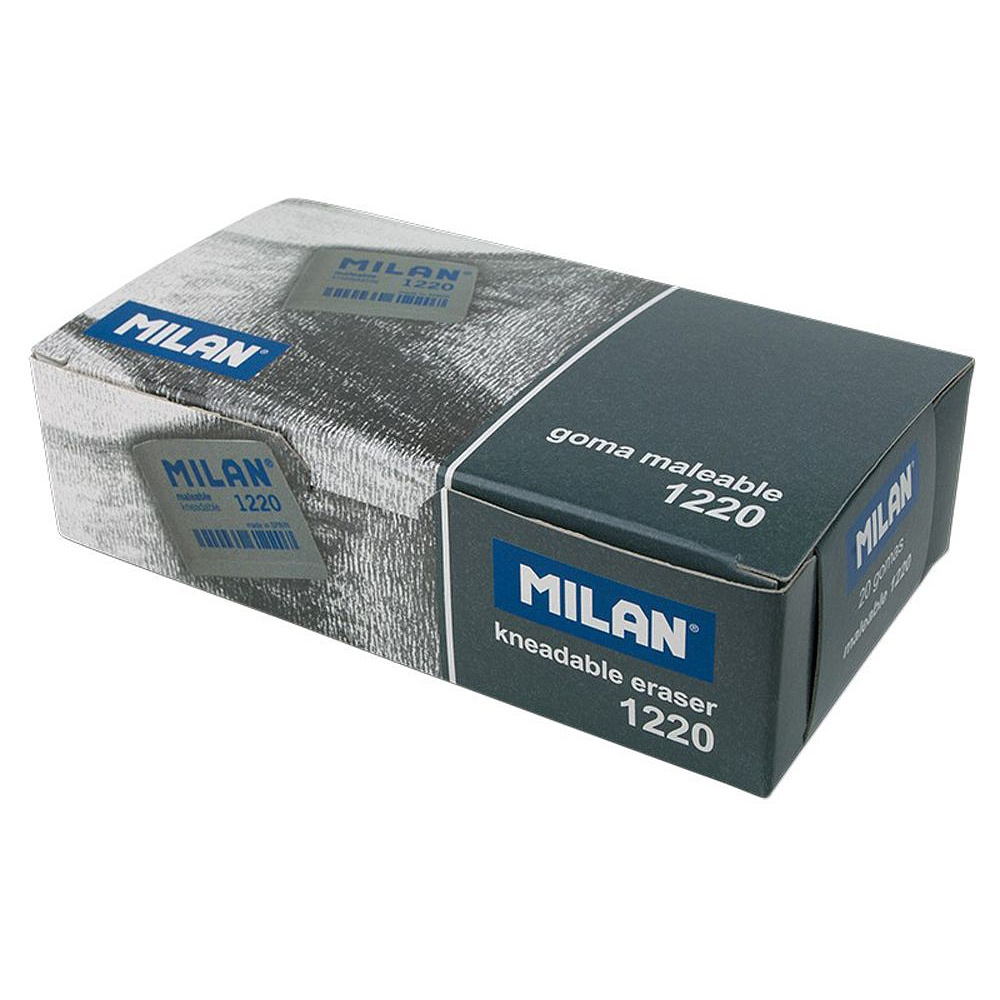 Ластик-клячка Milan "1220", 1 шт, серый - 4