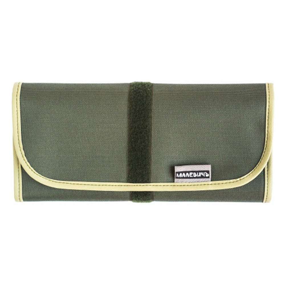 Пенал-органайзер "Малевичъ" для кистей, 26х48, оливковый