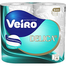  Бумага туалетная Veiro Delicate