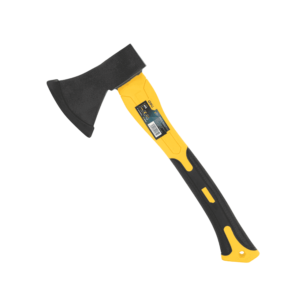 Топор "Deli" 1 кг, фиберглас. рукоятка