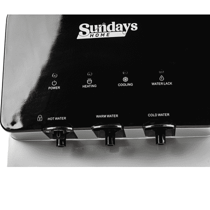 Кулер Sundays "SL-807L", черный, серебристый - 7