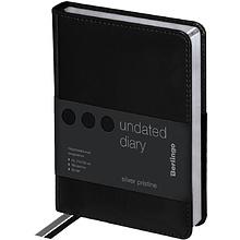  Ежедневник недатированный "Silver Pristine", А6