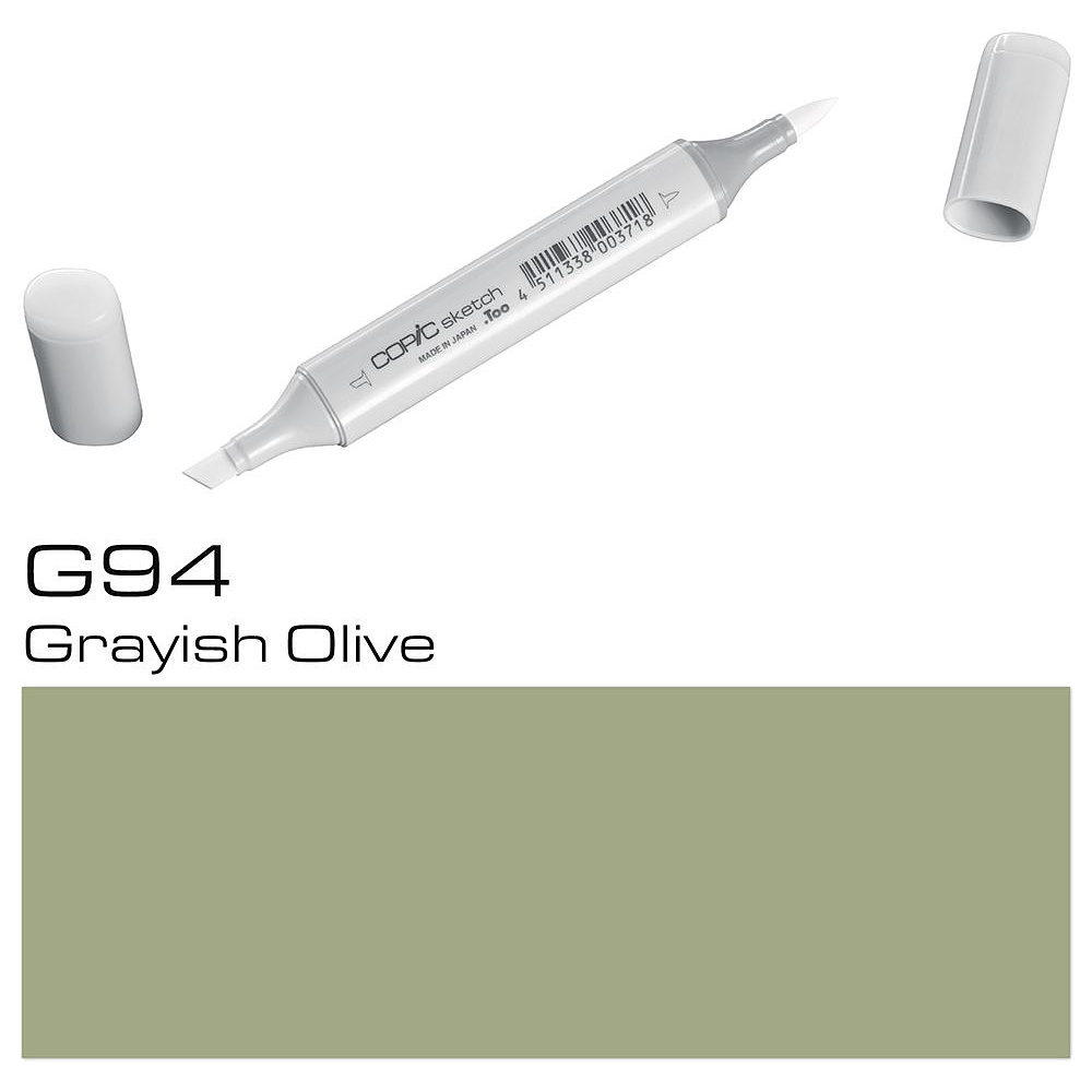 Маркер перманентный "Copic Sketch" G-94, серовато-оливковый