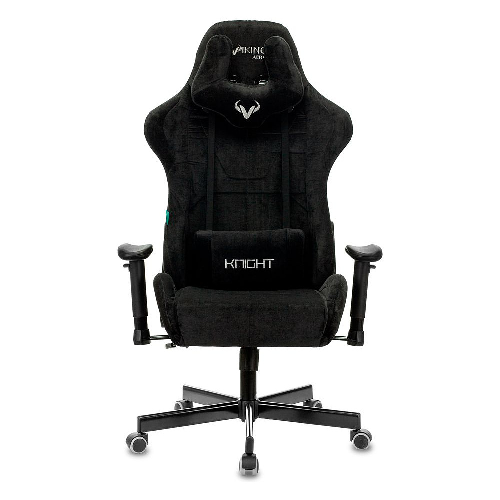 Кресло игровое Бюрократ VIKING "KNIGHT FABRIC", ткань, металл, черный - 2