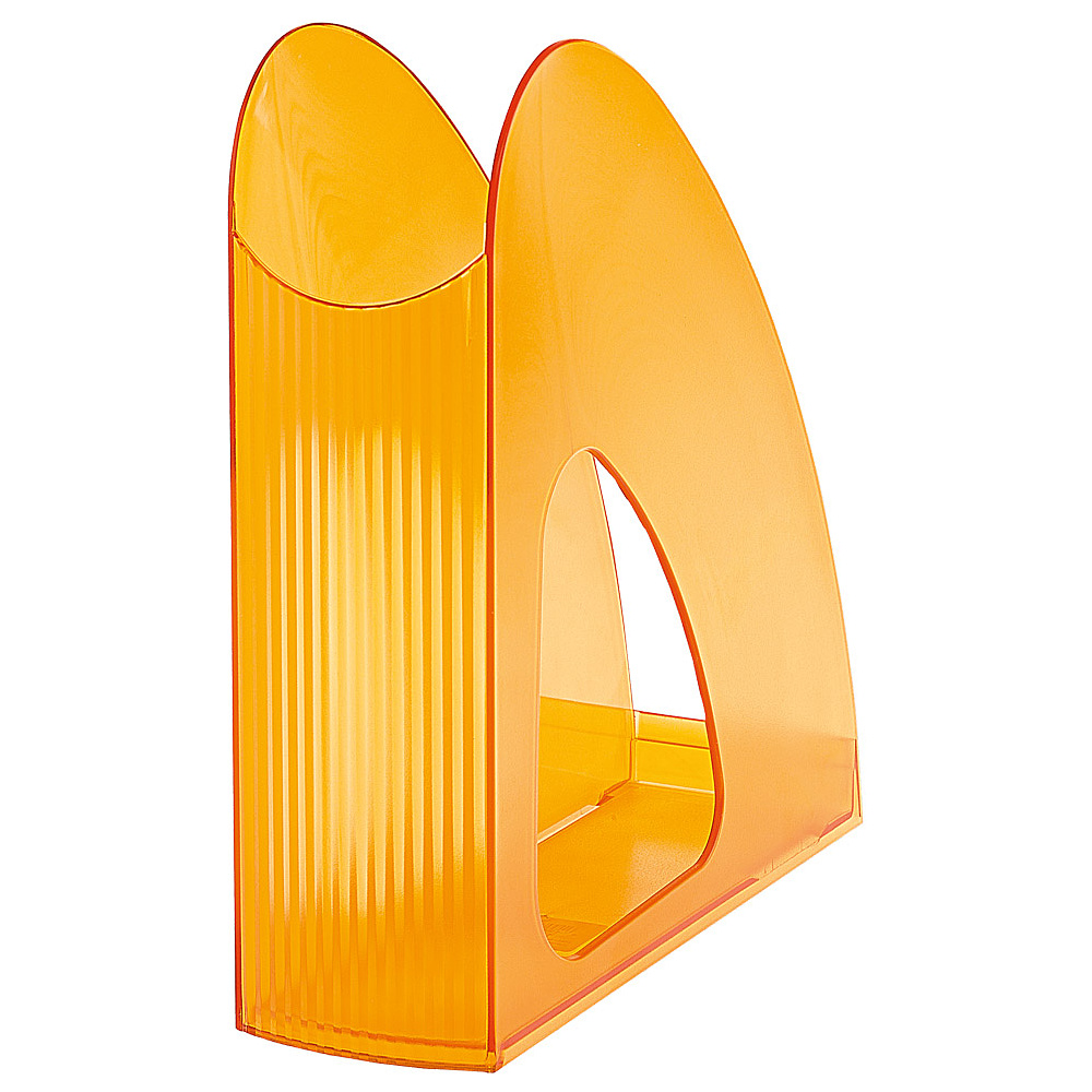 Модуль для бумаги вертикальный "Twin", прозрачный оранжевый - 2