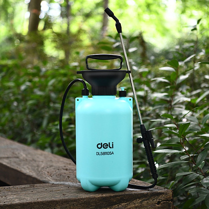 Опрыскиватель Deli GS EDL581105A, помповый, 5 л, голубой, черный - 7
