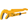 Ключ трубный Deli YS EDL105240 1", тип S, раскрытие губок 40 мм, желтый - 5