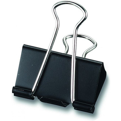 Зажим для бумаги Maped, 32 мм, черный - 4