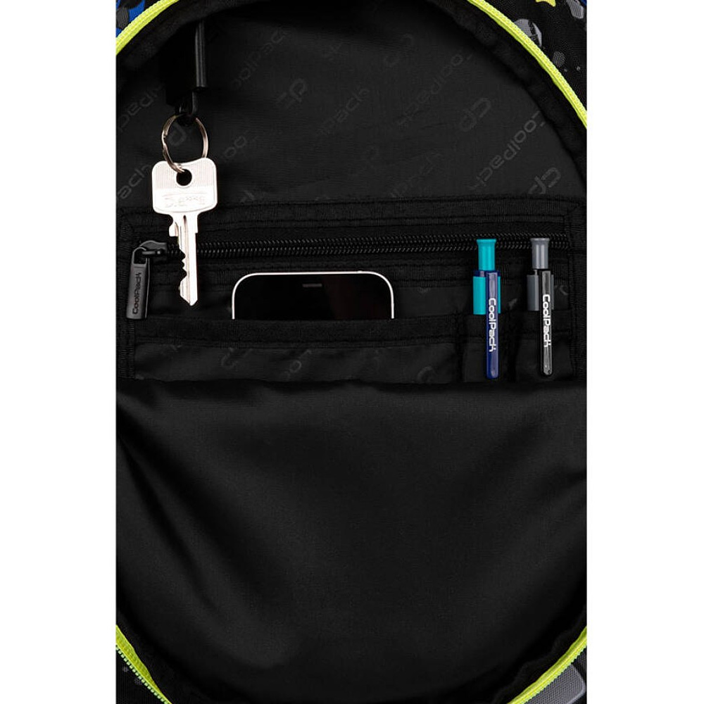 Рюкзак школьный Coolpack "Atlantis", черный - 5