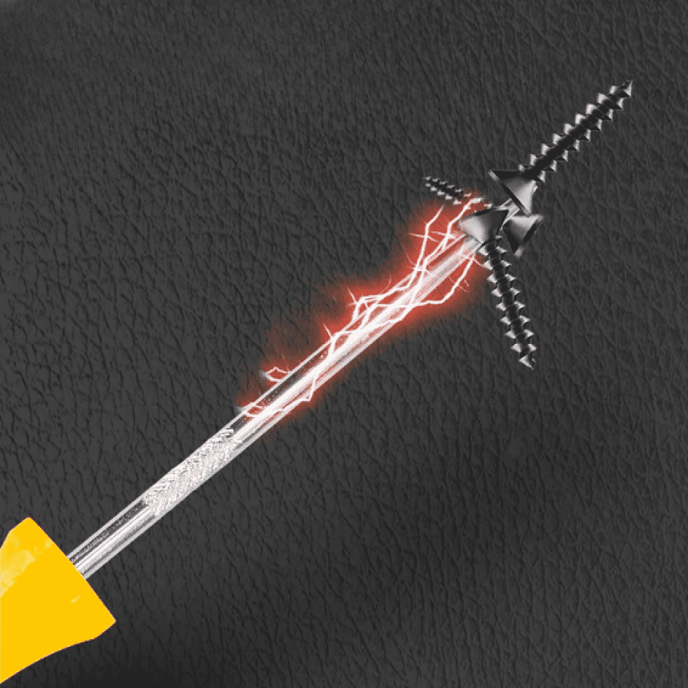 Набор крючков для слесарных работ Deli YS EDL3104, 4 шт, пластиковая рукоятка - 8