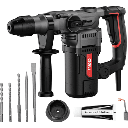 Перфоратор Deli RS EDE-DC26-3E 1100 Вт, 5 Дж, 3 режима, кейс