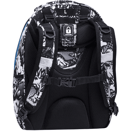 Рюкзак молодежный CoolPack "T-Rex", черный, синий - 3