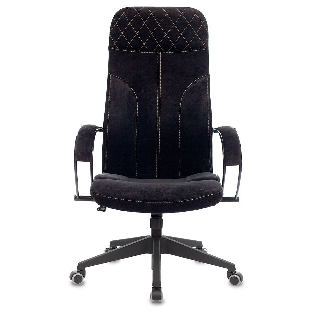 Кресло для руководителя Бюрократ "CH-608Fabric", ткань, пластик, черный - 2