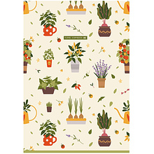 Тетрадь "Весна", А4, 80 листов, клетка, ассорти