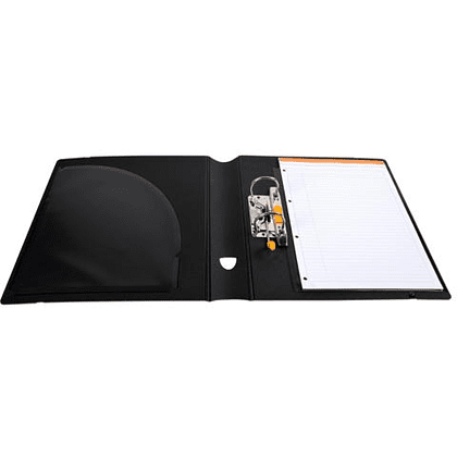 Папка регистратор "Exactive", А4+, 60 мм, ПВХ, черный - 3