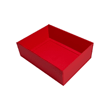 Коробка подарочная картонная, 223х308х95 мм, красный