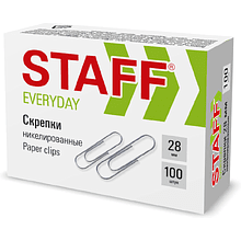 Скрепки "Staff", 28 мм