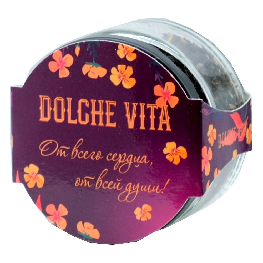 Чай Dolche vita "От всего сердца, от всей души", 50 г, черный