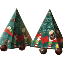 Конфеты "Bongenie Сладкий бокс", 75 г, ассорти в молочной шоколадной глазури