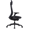 Кресло компьютерное SitZone E-VL002A, сетка, ткань, пластик, черный - 3